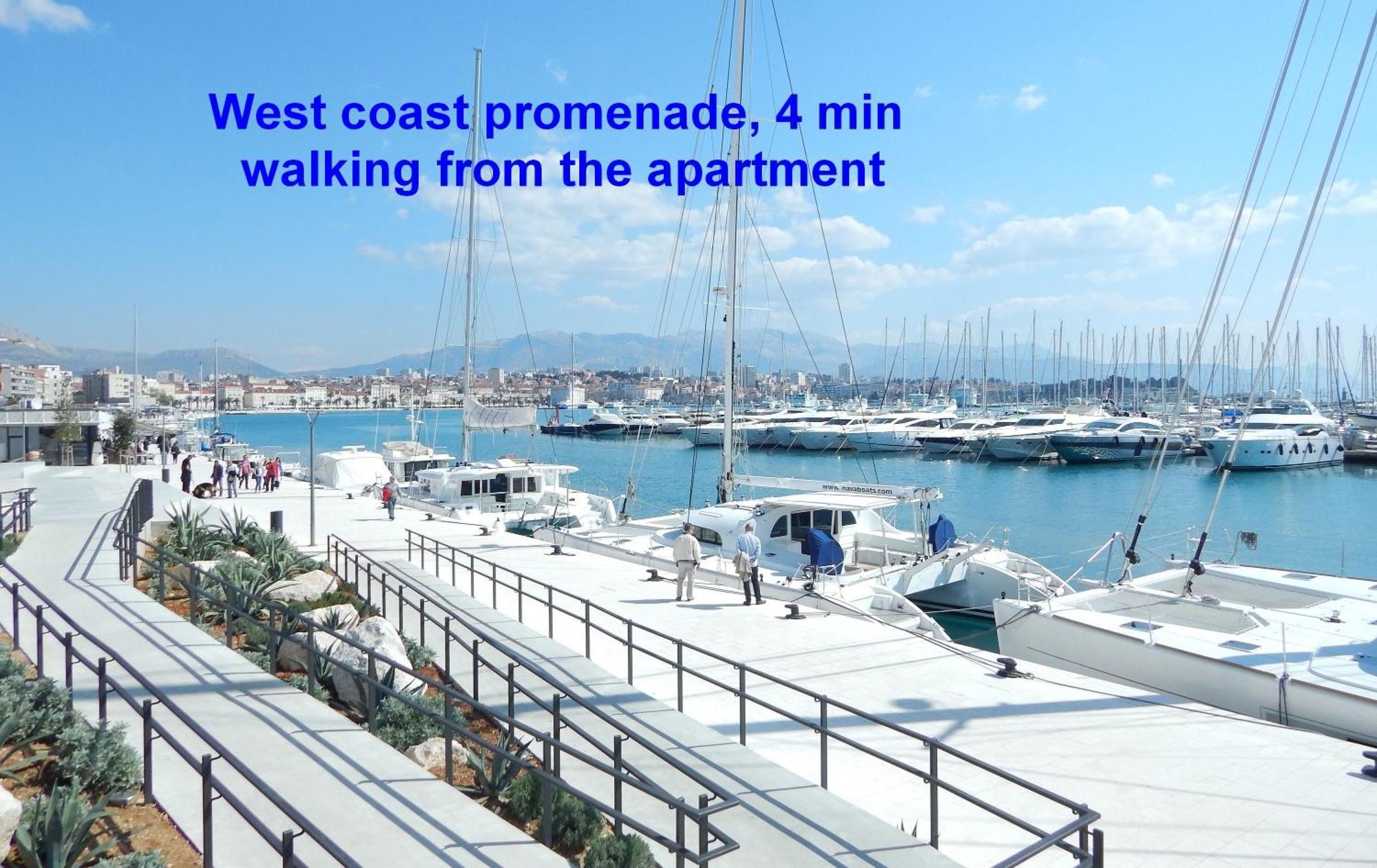ספליט Beachfront Apartment Milan, With Balcony מראה חיצוני תמונה