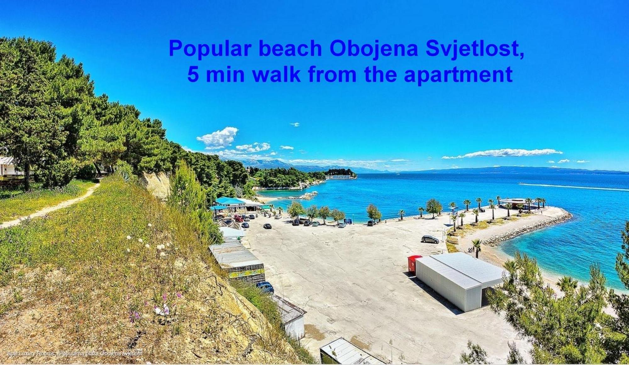 ספליט Beachfront Apartment Milan, With Balcony מראה חיצוני תמונה